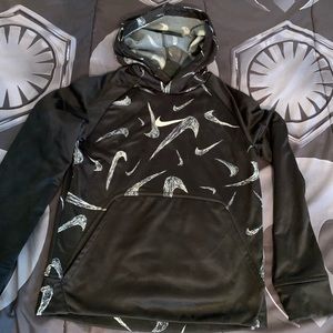 Boy Nike All Over Swoosh Pullover Hoodie